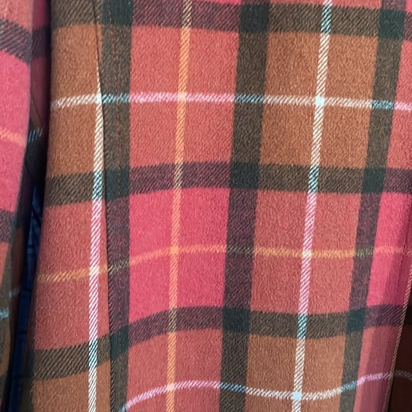 Rare Plaid Duffel Duffle Coat - Picture 8 of 8